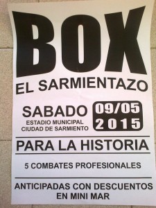 Boxeo en Sarmiento