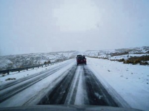 Nieve mas en las rutas 2015