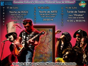 Sarmiento Finde Cultural 17julio