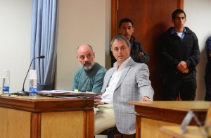 Lamonega con su abogado