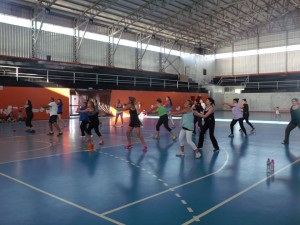 Clase Sarmiento gimnasio
