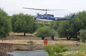 Incendio Los Alerces- Helicop