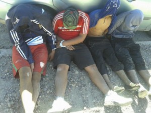 Sarmiento asaltantes