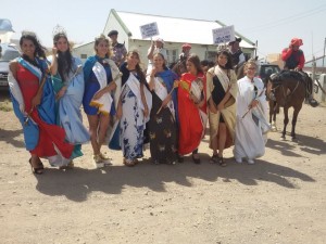 reinas en lagunita salada