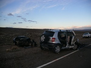 accidente corola cros