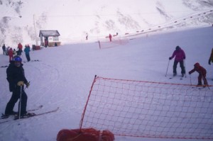 Nevó en La Hoya